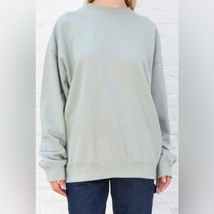 Women’s Brandy Melville Green Crewneck Sweatshirt